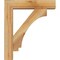 Ekena Millwork Imperial Block Rough Sawn Bracket w/ Offset Brace, Western Red Cedar, 6"W x 24"D x 28"H BKT0604X24X28IMP05RWR - alternate 4